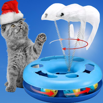 Jouets pour Chats - Bleu