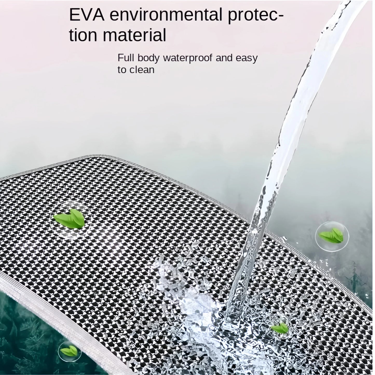 Large Double Cat Litter Mat Double Layer Waterproof Urine Proof Trapping Mat Easy to Clean Non-Slip Toilet Pad Cat Scratch Pad