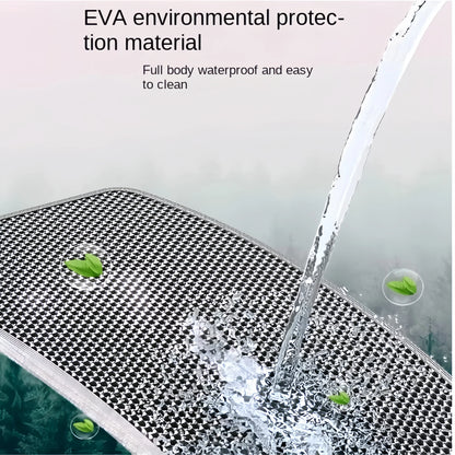 Large Double Cat Litter Mat Double Layer Waterproof Urine Proof Trapping Mat Easy to Clean Non-Slip Toilet Pad Cat Scratch Pad