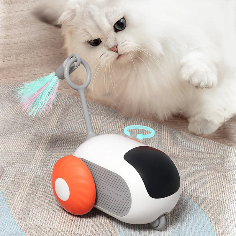 Jouet Interactif Chat - ToyFunCats™ - Orange